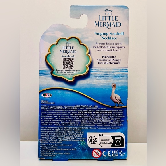 Disney Store Little Mermaid Jewelry Box, Necklace, and Bag - Picture 13 of 16